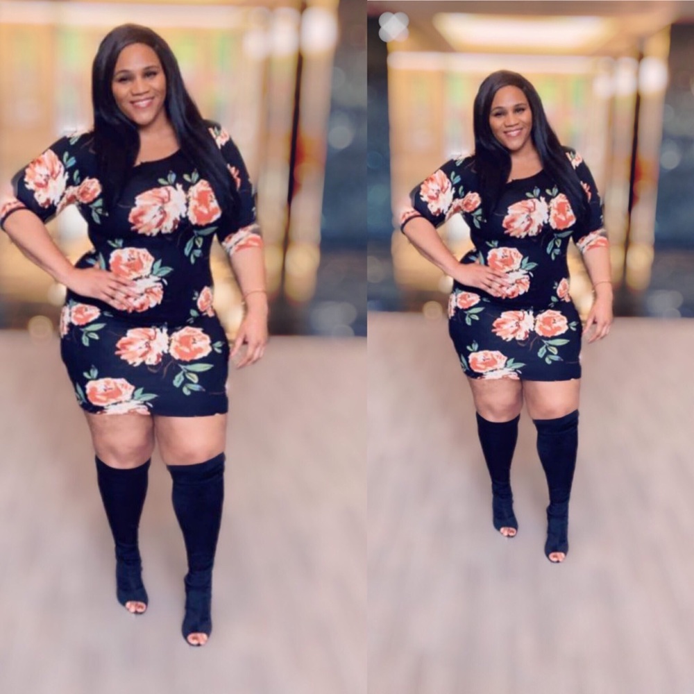 Sexy fitted dress(Sold on Vinted)